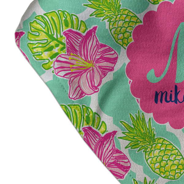 Preppy Hibiscus Bandana Detail