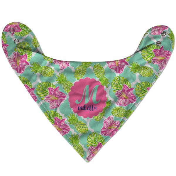 Preppy Hibiscus Bandana Flat Approval