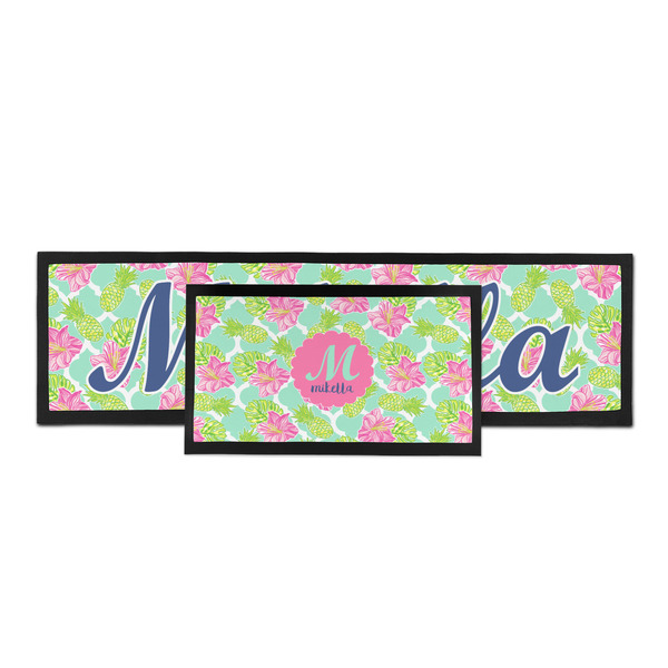 Preppy Hibiscus Bar Mat - Parent Main
