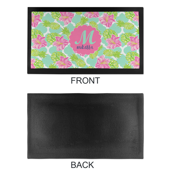 Preppy Hibiscus Bar Mat - Small - APPROVAL