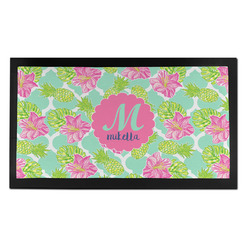 Preppy Hibiscus Bar Mat - Small (Personalized)