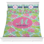 Preppy Hibiscus Comforters (Personalized)