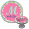 Preppy Hibiscus Cabinet Knob (Personalized)