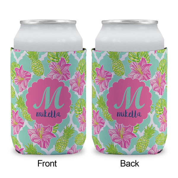 Preppy Hibiscus Can Sleeve - APPROVAL (single)