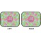 Preppy Hibiscus Car Floor Mats (Back Seat) (Approval)