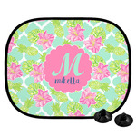 Preppy Hibiscus Car Side Window Sun Shade (Personalized)