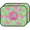 Preppy Hibiscus Car Floor Mats (Back Seat) (Personalized)