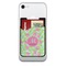 Preppy Hibiscus Cell Phone Credit Card Holder w/ Phone