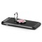Preppy Hibiscus Cell Phone Ring & Stand in Use