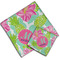 Preppy Hibiscus Cloth Napkins - Personalized Lunch & Dinner (PARENT MAIN)
