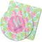 Preppy Hibiscus Coasters Rubber Back - Main