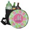 Preppy Hibiscus Collapsible Personalized Cooler & Seat