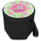 Preppy Hibiscus Collapsible Personalized Cooler & Seat (Closed)