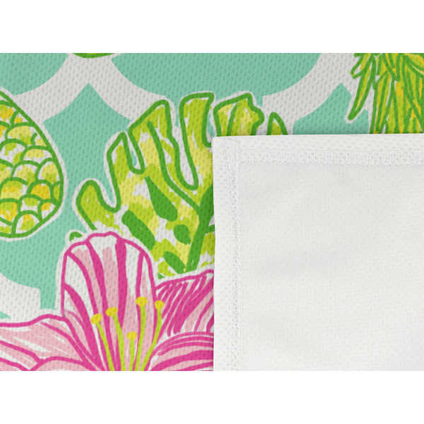 Preppy Hibiscus Cooling Towel- Detail