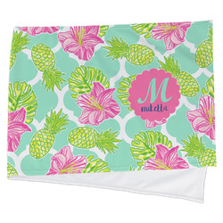 Preppy Hibiscus Cooling Towel (Personalized)