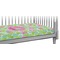 Preppy Hibiscus Crib 45 degree angle - Fitted Sheet