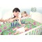 Preppy Hibiscus Crib - Baby and Parents