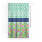 Preppy Hibiscus Custom Curtain With Window and Rod