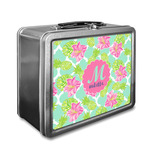 Preppy Hibiscus Lunch Box (Personalized)