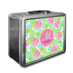 Preppy Hibiscus Lunch Box (Personalized)