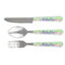 Preppy Hibiscus Cutlery Set (Personalized)