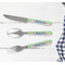 Preppy Hibiscus Cutlery Set - w/ PLATE