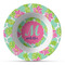 Preppy Hibiscus Microwave & Dishwasher Safe CP Plastic Bowl - Main