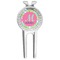 Preppy Hibiscus Golf Divot Tool & Ball Marker (Personalized)
