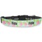 Preppy Hibiscus Dog Collar Round - Main