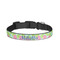 Preppy Hibiscus Dog Collar - Small - Front