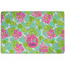 Preppy Hibiscus Dog Food Mat w/ Name and Initial