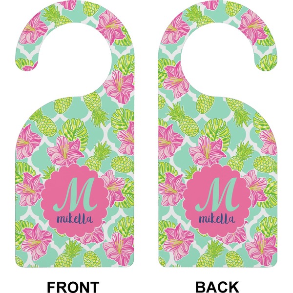 Preppy Hibiscus Door Hanger (Approval)