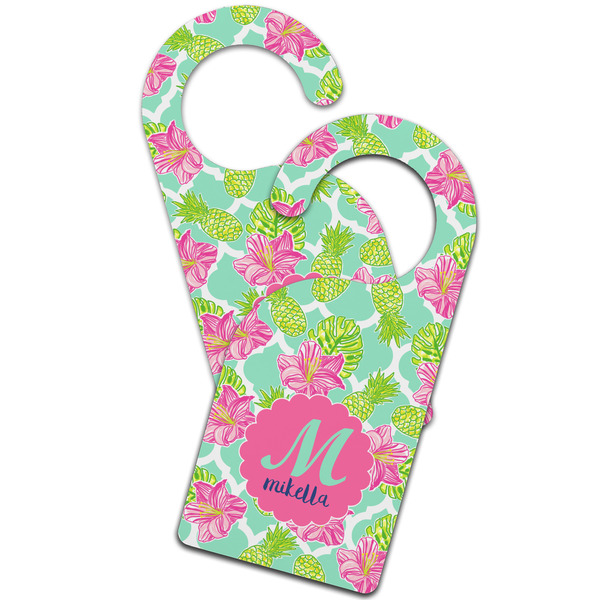 Preppy Hibiscus Door Hanger - MAIN