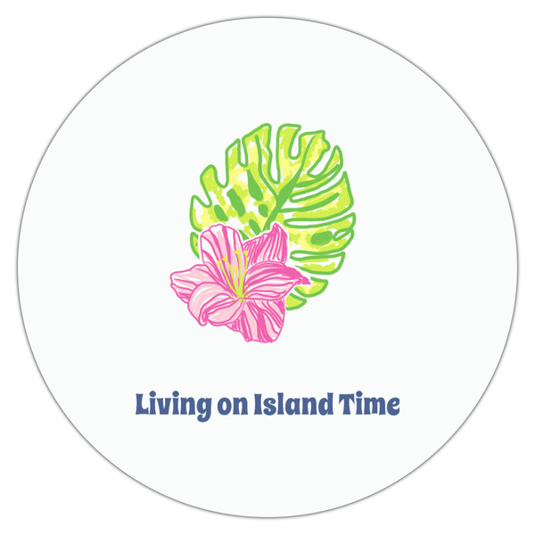 Preppy Hibiscus Drink Topper - Large - Single