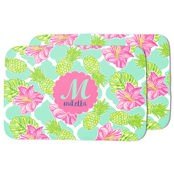 Preppy Hibiscus Drying Dish Mat - MAIN