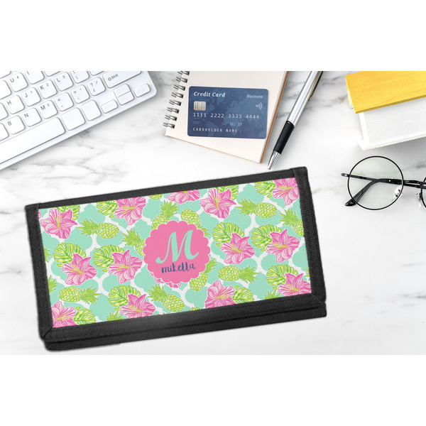 Preppy Hibiscus DyeTrans Checkbook Cover - LIFESTYLE