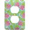 Preppy Hibiscus Electric Outlet Plate
