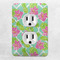 Preppy Hibiscus Electric Outlet Plate - LIFESTYLE