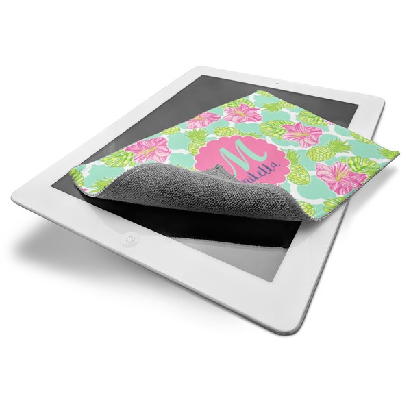 Preppy Hibiscus Electronic Screen Wipe - iPad