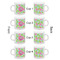 Preppy Hibiscus Espresso Cup Set of 4 - Apvl