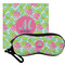 Preppy Hibiscus Eyeglass Case & Cloth Set