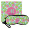 Preppy Hibiscus Eyeglass Case & Cloth (Personalized)