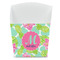 Preppy Hibiscus French Fry Favor Box - Front View