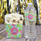 Preppy Hibiscus French Fry Favor Box - w/ Water Bottle