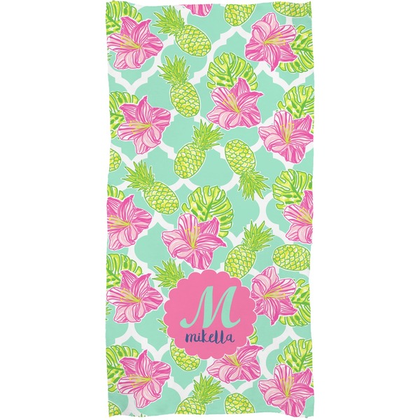 Preppy Hibiscus Full Sized Bath Towel - Apvl