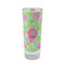 Preppy Hibiscus Glass Shot Glass - 2oz - FRONT