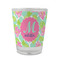 Preppy Hibiscus Glass Shot Glass - Standard - FRONT