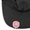 Preppy Hibiscus Golf Ball Marker Hat Clip - Main - GOLD
