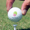 Preppy Hibiscus Golf Ball - Non-Branded - Hand