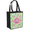 Preppy Hibiscus Grocery Bag (Personalized)